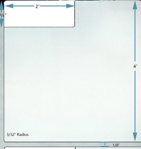 Four Quadrant ISBT 128 Blood Bank Label | Digi-Trax®